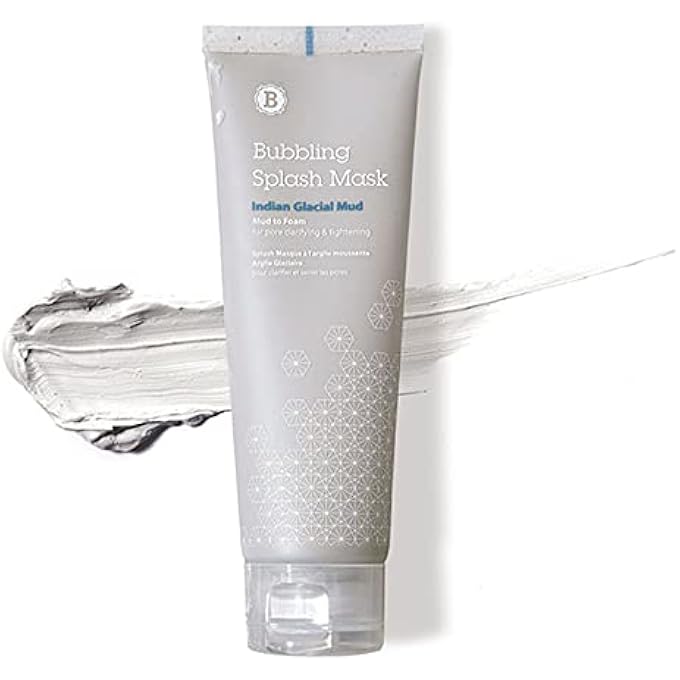 Blithe BUBBLING SPLASH MASK INDIAN GLACIAL MUD, 120 ML - DEEP FOAM PORE CLEANSING MUD BUBBLE MASK, K BEAUTY EXFOLIATING, DEAD SKIN REMOVAL, KOREAN SKINCARE NOURISHING AND REVITALIZING FOAM MASK - Image 1